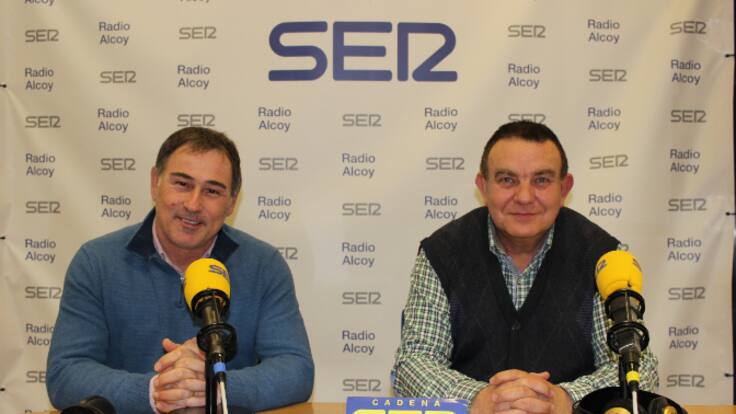 Tragaluz- Andrés Guerrero i Luis Castelló, director i president de l'Argupació Musical Serpis, presenten el Concert d'Exaltació de la Música Festera 2025