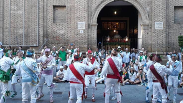 Jorge Escario, presidente de la Agrupación de Danzantes