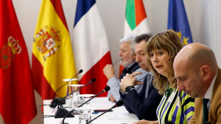 Ana Ollo, consejera de Acción Exterior, sobre el futuro de la Eurorregión