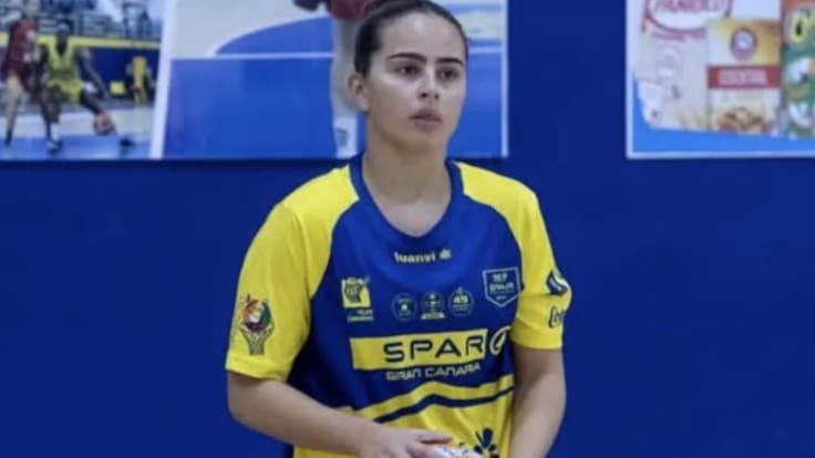 Daniela Llavero, jugadora baloncesto Spar Gran Canaria