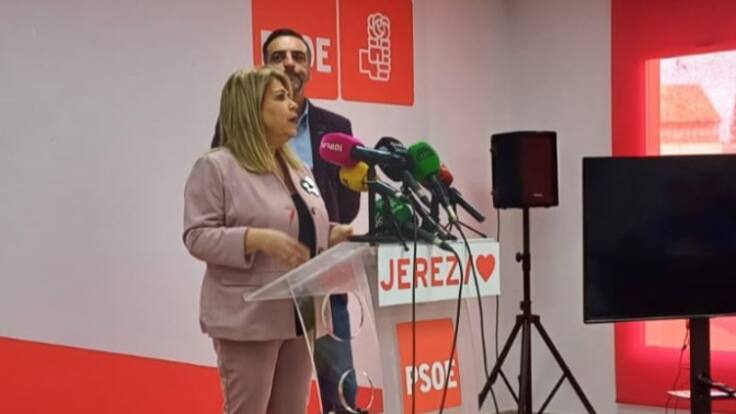 Declaraciones de Mamen Sánchez, diputada del PSOE y concejala en el Ayuntamiento de Jerez