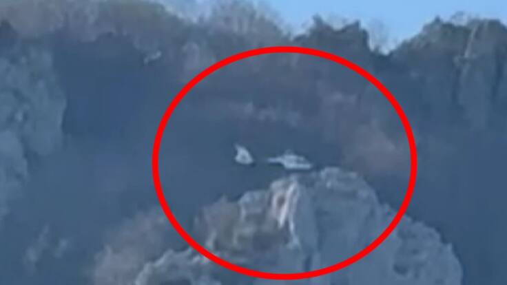 La Guardia Civil de La Rioja rescata a dos senderistas en la Sierra de Toloño (09/04/2025)