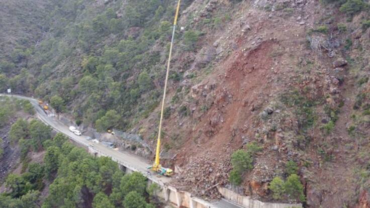 "Trabajamos para reabrir la carretera" Rocio Díaz, Junta Andalucía