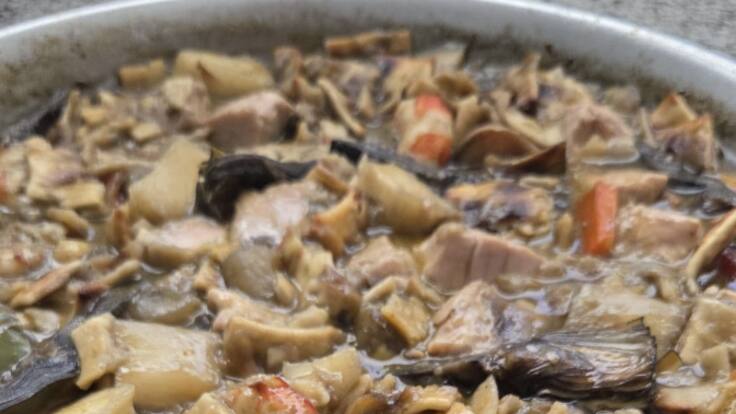 El Rebost: gaspatxos amb verdures i tonyina