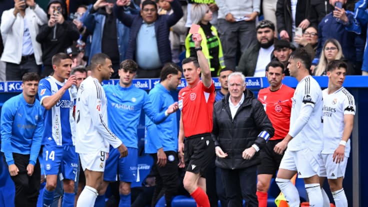 Iturralde González explica por qué solo le ha caído un partido a Kylian Mbappé: hay un fallo en el acta