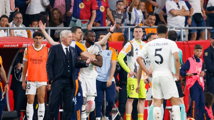 El Real Madrid tiene un problema: la clave que puede determinar cuántos partidos le van a caer a Rüdiger tras su expulsión