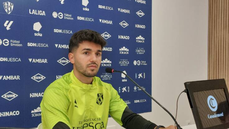 Javi Hernández analiza la situación de la SD Huesca