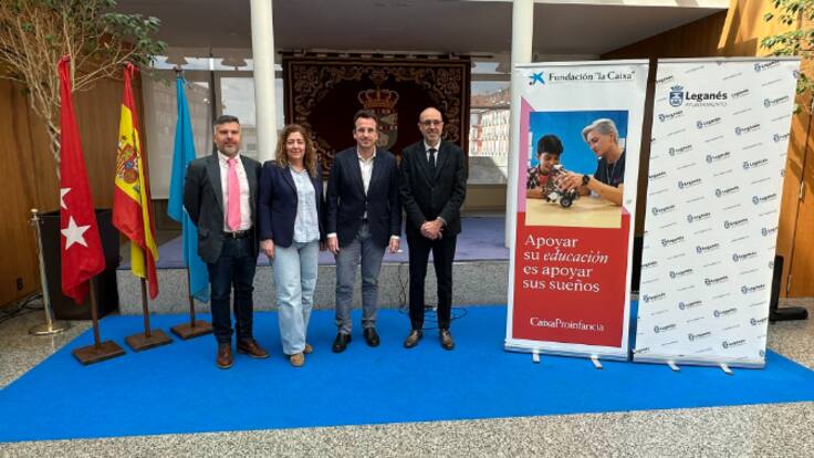 Mercedes Neria, concejala de Infancia de Leganés, habla del programa CaixaProinfancia.