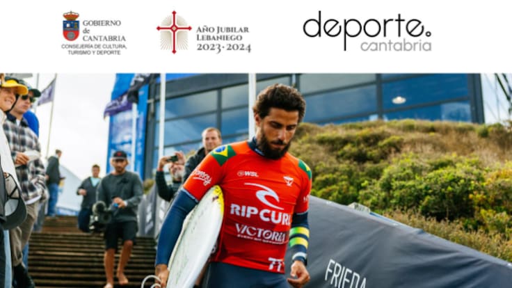 Felipe Toledo, bicampeón del mundo de surf, tras su parón: "Echaba de menos competir"