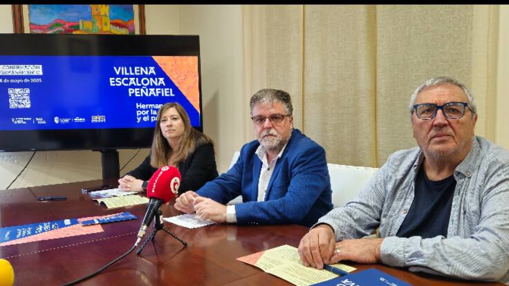 Confirmación del hermanamiento. Radio Villena SER