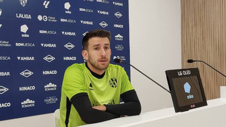 Gerard Valentín analiza el partido ante el Cádiz y las opciones de la SD Huesca para el playoff