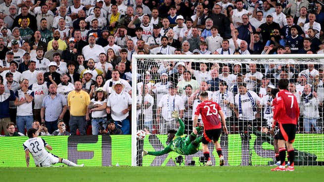Europa League | Tottenham 1-0 Manchester United | Gol de Luke Shaw (p.p)