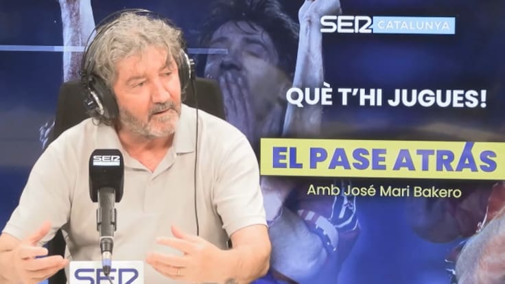 José Mari Bakero: "Va ser una sort aprendre de Johan Cruyff"