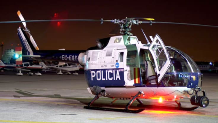 Entrevistamos a David Díaz, inspector jefe y piloto de helicópteros en la Unidad aérea de Policía nacional