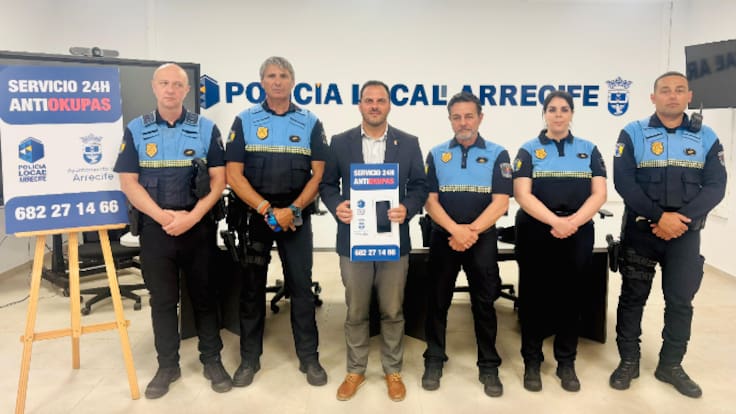 Nuevo teléfono anti okupas en la capital de Lanzarote