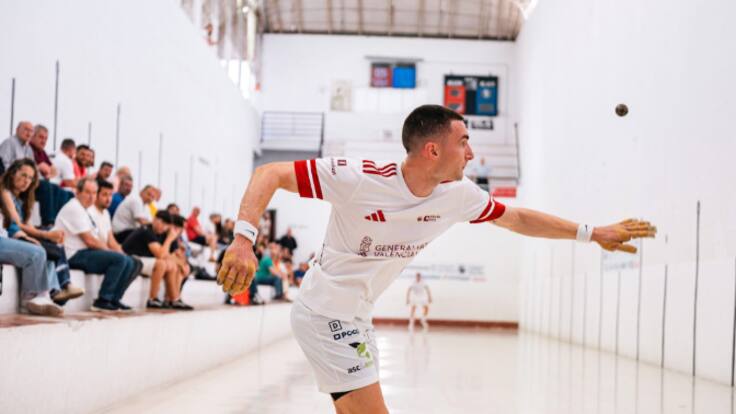 Ivan analiza su clasificación a las semifinales del Individual de raspall