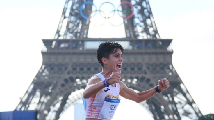 María Pérez, campeona olímpica de marcha