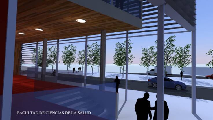 Arrecife defiende un centro universitario por encima de una gasolinera