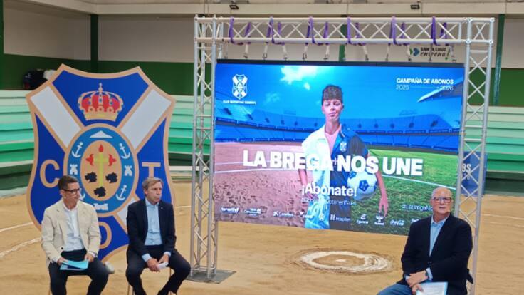 El CD Tenerife apela al sentimiento y a la lucha en su campaña de abonos 2025-2026