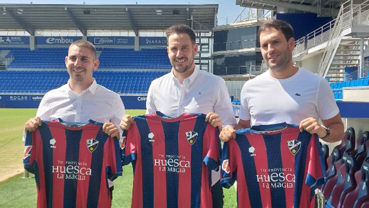 Sergi Guilló habla de su cuadro técnico en la SD Huesca