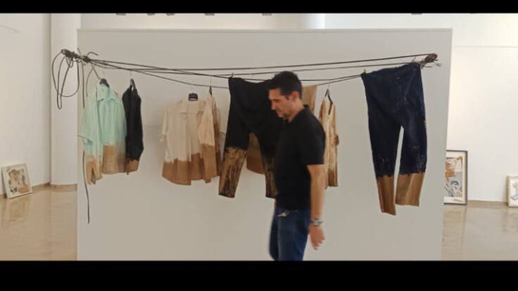 Entrevista a Antonio García sobre la exposición 'Personajes de la Dana'