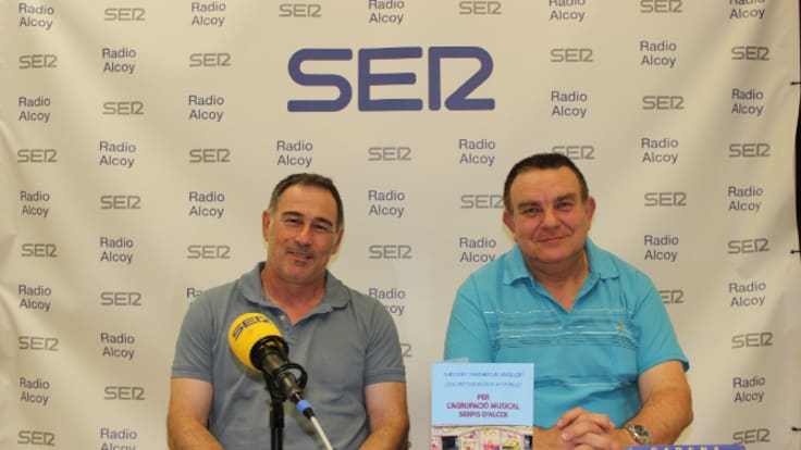Entrevista a Andrés Guerrero i Luis Castelló, director i president de l'Agrupació Musical Serpis
