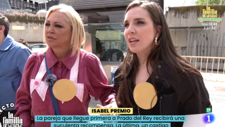 Inés Hernand se sincera sobre 'La familia de la tele': "Muy bien con la gente, pero ha naufragado"