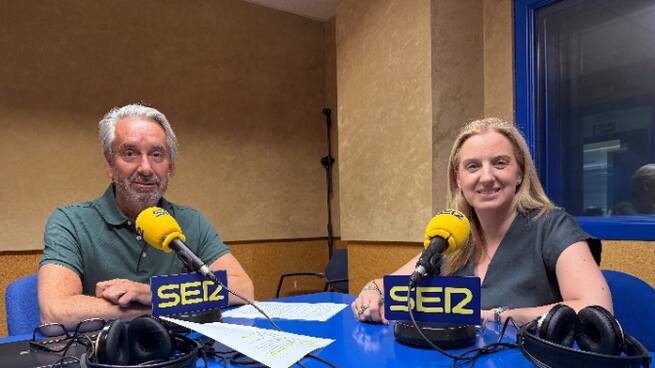Laura Pradas, Caja Rural de Aragón, en Radio Huesca- Cadena SER