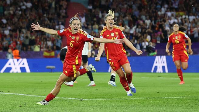 Eurocopa Femenina I Alemania 0-1 España I Gol de Aitana Bonmatí