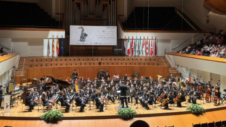 Rafael García, presidente de la Agrupación Musical de Cabezo de Torres