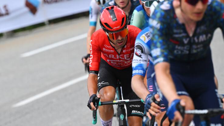Cristian Rodríguez valora su condición como el mejor español del Tour de Francia: "No entendía bien la carrera, se iba a tope siempre"