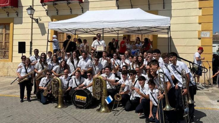 El presidente de la banda, Xavi Mompó, se ha mostrado emocionado por este nuevo éxito