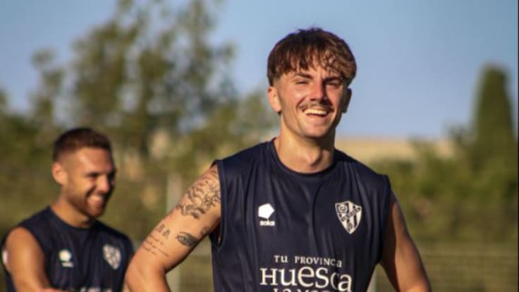 Manu Rico habla sobre su reto en esta temporada en la SD Huesca