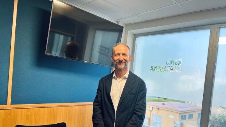 Entrevista rector de la UPCT, Mathieu Kessler