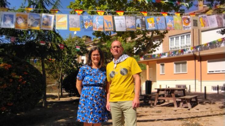 Las Tenerías adornan sus calles con motivo de las fiestas