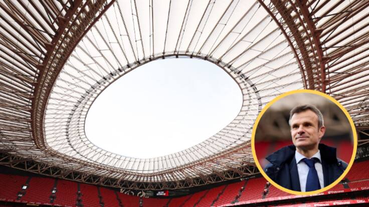 Jon Uriarte abre la puerta a una ampliación de San Mamés y desvela que hay 7000 personas esperando para hacerse socias