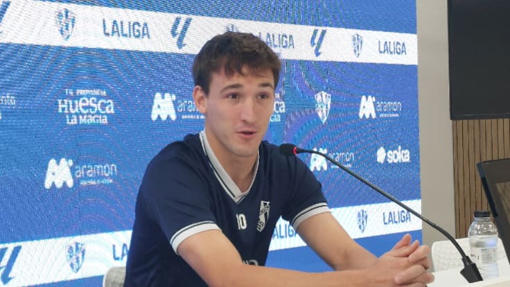 Iker Kortajarena analiza el momento del Huesca y el partido contra el Granada