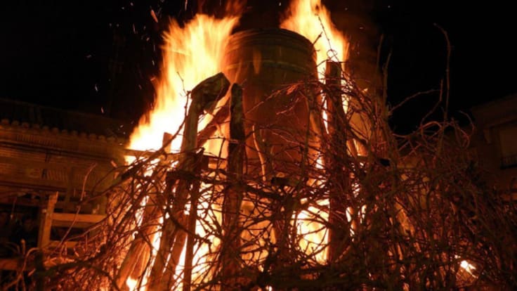"La Quema de la Madre" vuelve como actividad central en la 41ª Fiesta de la Vendimia de Serrada