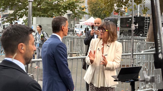 Sánchez: ""Israel está más aislado, es más inseguro y quizá ese sea el plan de Netanyahu: crear una amenaza que podría explicar lo que está haciendo en Gaza"