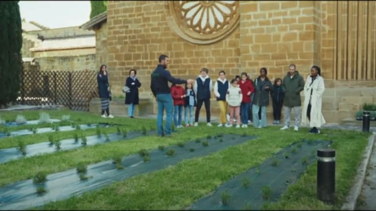 El Monasterio de la Oliva recupera el huerto medicinal