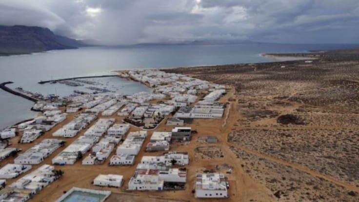 Apagón en La Graciosa y el norte de Lanzarote