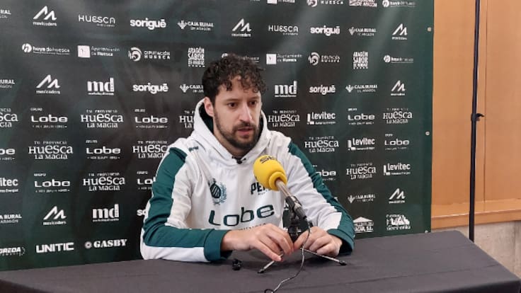 Santi Cerdán analiza el partido de Lobe Huesca la Magia ante Mataró