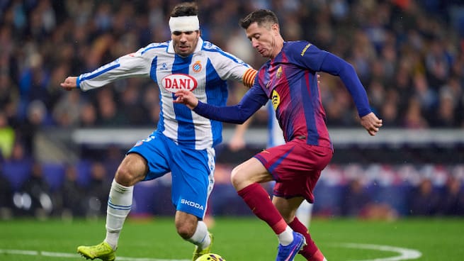 LaLiga EA Sports | RCD Espanyol 0-2 FC Barcelona: gol de Lewandowski