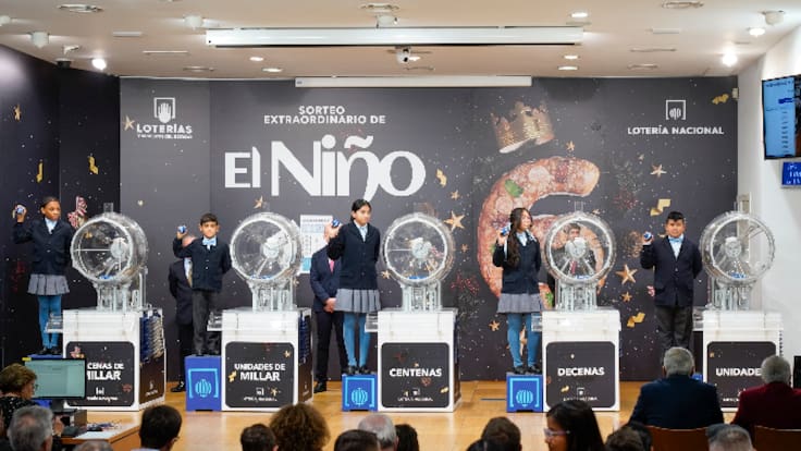 La Rioja supera los nueve millones de euros consignados para el sorteo de la Lotería del Niño (06/01/2026)