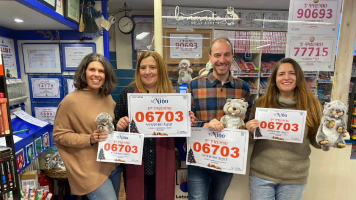 Maite Campo de la Marmota de la suerte de Benasque, gordo de El Niño
