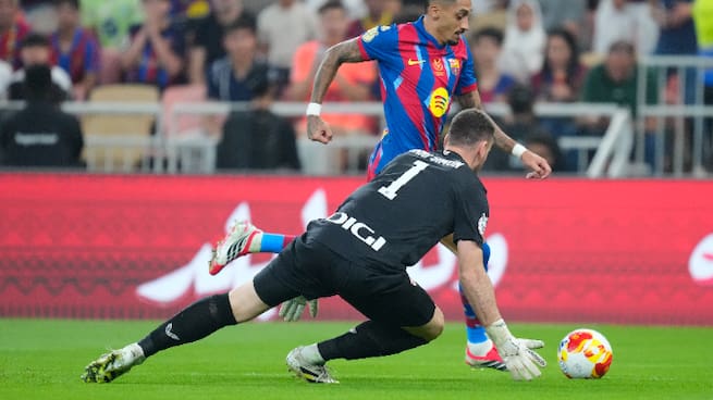 Supercopa de España | FC Barcelona 5-0 Athletic Club | Gol de Raphinha