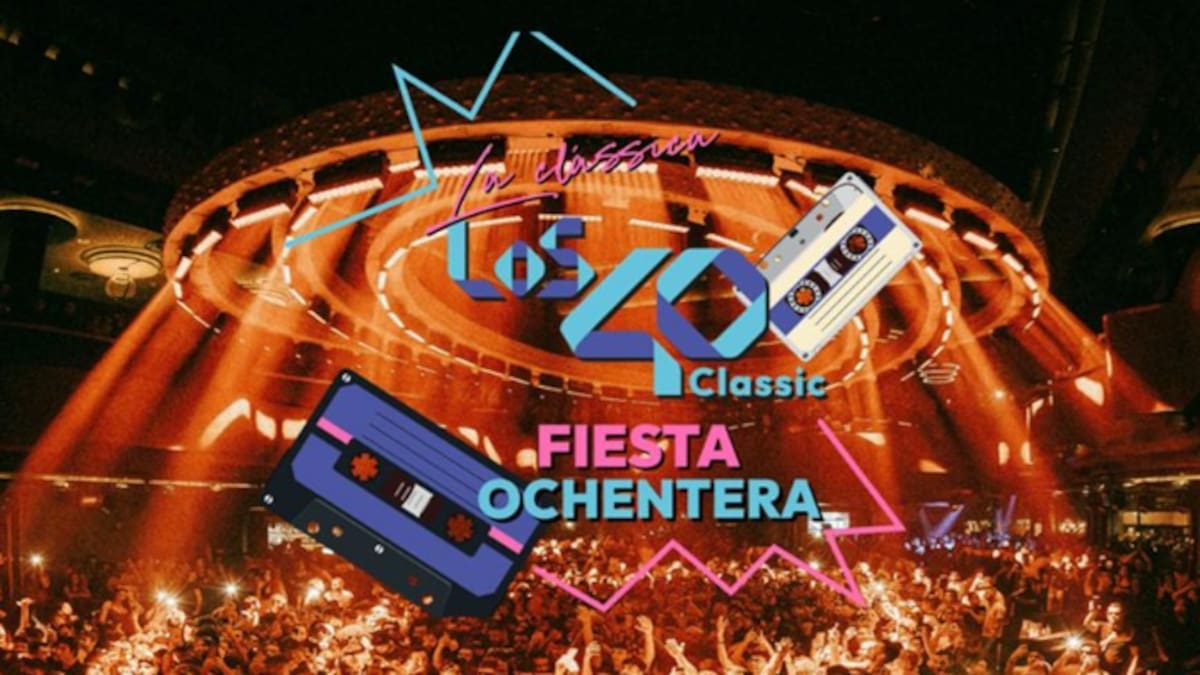 Fiesta Ochentera. Juan Borrás, de LOS40 Classic
