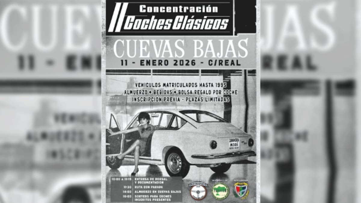 Entrevista Héctor Reyes. II Concentración de Coches Clásicos de Cuevas Bajas