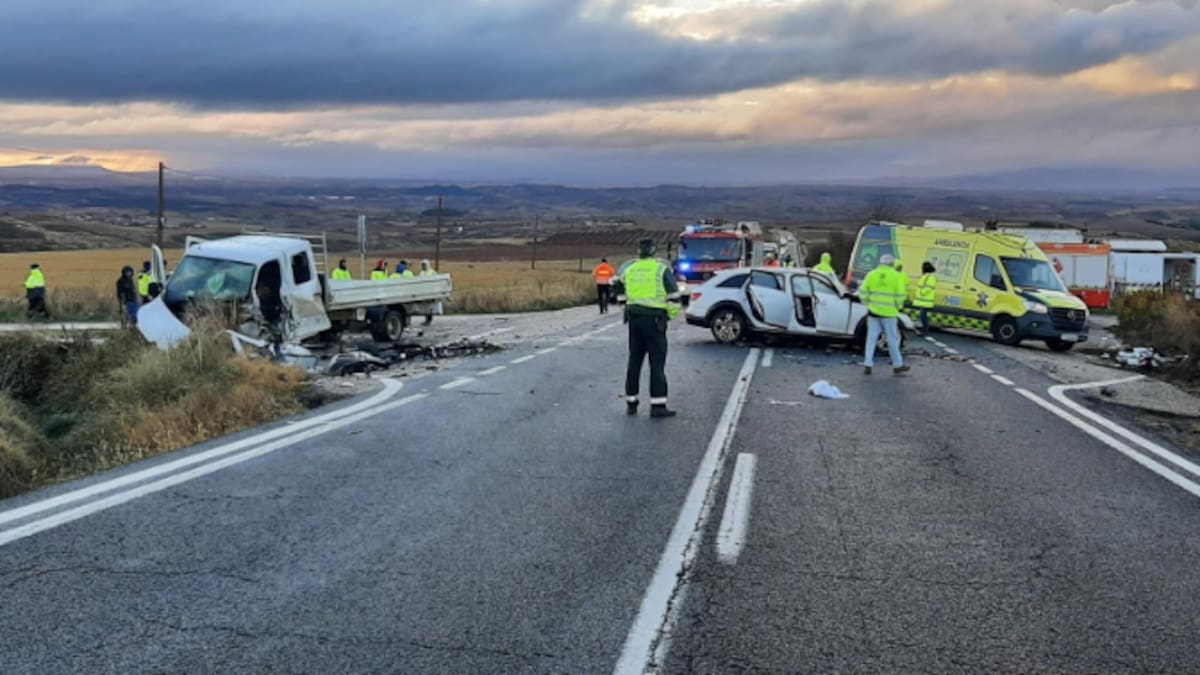 Crecen las víctimas mortales en las carreteras riojanas