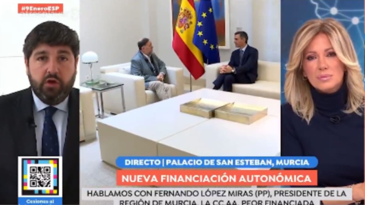 López Miras sobre el acuerdo de financiación con ERC